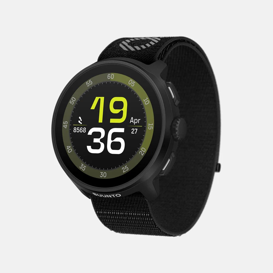 RELOJ SUUNTO RUN ALL BLACK Correa Textil